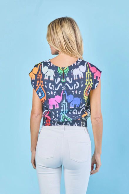 Gardenia Blouse - Onyx Trunk Show
